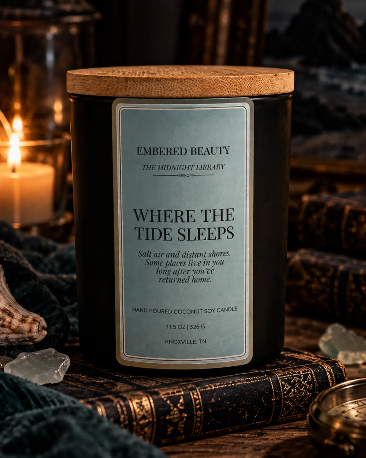 WHERE THE TIDE SLEEPS | sea salt & orchid